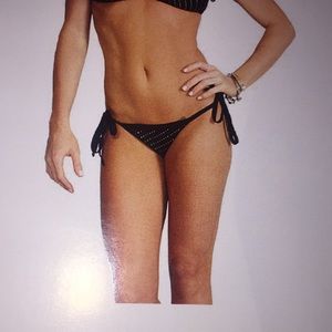 Tie side Brazilian schrunch bottoms